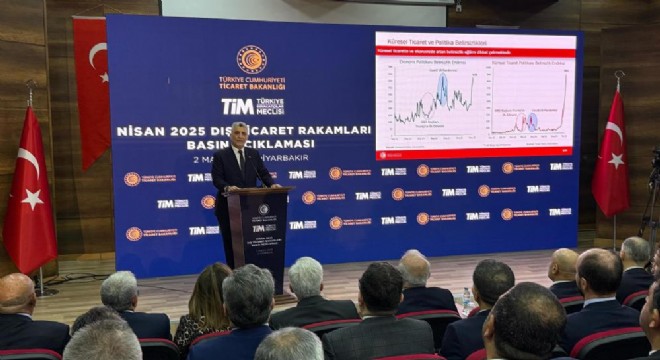 Bolat: Nisanda mal ihracatımız  20,9 milyar dolar